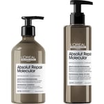 L'Oréal Professionnel absolut repair molecular shampoo and rinse-out s