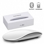 Apple sans fil Bluetooth souris magique Macbook Pro Air Mini ordinateur portable tablette PC iPad Lenovo jeu ergonomique mince tactile souris - Type WHITE