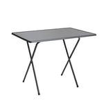 greemotion Table de Camping, Table Pliante à Pieds en Ciseaux, Table d'Extérieur Rectangulaire avec Cadre en Acier, env. 60 x 63 x 80 cm, Anthracite