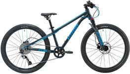 Lasten pyörä Frog MTB 62 harmaa Metallic/Neonsininen