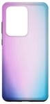 Coque pour Galaxy S20 Ultra Dégradé de couleur pastel bleu, rose, violet