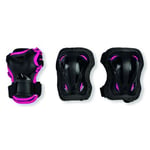 Skate Gear Jnr 3 Pack - Black/Pink