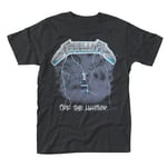 METALLICA - RIDE THE LIGHTNING BLACK T-Shirt, Front & Back Print Medium