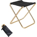 Tabouret De Camping, Tabouret Pliant Portable Chaise, Tabouret De Pêche, Petit Tabouret Pliant Portable, avec Sac Rangement, pour La Pêche, Le