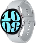 Samsung Galaxy Watch6 Smart Watch, Fitness Tracker, LTE, 44Mm, Silver, 3 Year Ex