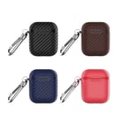 Coque Effet Carbone pour AirPods 1 APPLE Boitier de Charge Silicone Design Housse Protection - Neuf