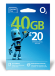 New O2 Sim Card - New and Sealed O2 Pay As You Go 02 O2 PAYG Classic