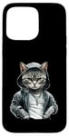 Coque pour iPhone 15 Pro Max American Shorthair Cat Thug Cat Gangster Cat Gangster Life