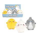 Famosa Softies Molang 760024634 Peluche Kawaii et potelée de 16 cm, Jouet aléatoire Doux et spongieux, Compagnon de câlins Adorable, Depuis 0+ Ans, célèbre