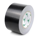 Universal - Ruban Adhésif Toilé Noir, Heavy Duty Duct Tape 75Mm X 50 M