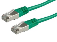 VALUE Cordon LAN Cat 6 Cable réseau S-FTP Ethernet avec connecteur RJ45 vert 7 m