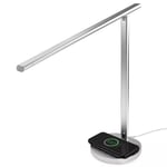 DYZI 12W DIMMABLE LED DESK LAMP WITH WIRELESS CHARGING & ALEXA CONTROL