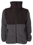 Lindberg Kids' Ramund Pile Jacket Anthracite, 90