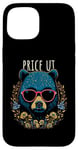 Coque pour iPhone 15 Price Utah Ours portant des lunettes de soleil et des fleurs