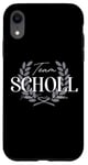 Coque pour iPhone XR Membre de la famille fier de l'équipe Scholl