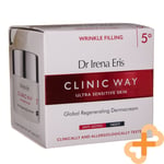 CLINIC WAY N°5 Crème Visage Anti Rides Nuit 50ml 70+ Peaux Ultra Sensibles