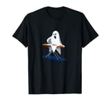 Scorched Ghost Ironing Funny Cartoon Paranormal Shirt T-Shirt