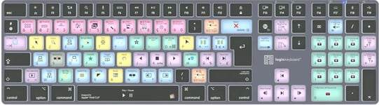 LOGICKEYBOARD Clavier Titan FR Final Cut Pro Mac