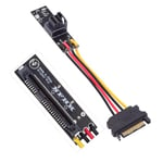 Cablecc Adaptateur PCI-E 4.0 SFF-8643 femelle vers NVME PCIe U.2 SFF-8639 U.3 PCI-Express SSD adaptateur pour carte mère