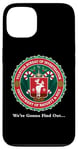 iPhone 13 Christmas Yuletide Holiday Bureau of Investigation Deer Seal Case