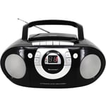 soundmaster SCD5100SW CD-radio FM AUX, CD, Kassett