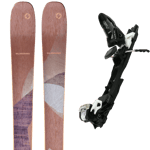 BLIZZARD Pack ski de randonnée Blizzard Black Pearl 94 Peach 25 + Fixations Femme Marron / Orange taille 164 2025