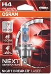 Polttimot Osram Night Breaker Laser (seuraava sukupolvi) H4, 1 kpl