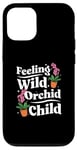 Coque pour iPhone 14 Pro Feeling Wild Orchid Child Funny Orchid Flower Fans