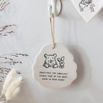 Disney Winnie the Pooh Honey Pot Hanging Plaque