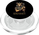 Déesse égyptienne ancienne Sekhmet PopSockets PopGrip pour MagSafe