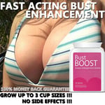 BUST BOOST BREAST PILLS TABLETS NATURAL SAFE HERBAL BIG CLEAVAGE