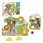 Puzzle enfant en bois Goula Goula Safari Bois [19 pcs]