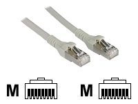 Btr - Patch-Kabel - Rj-45 (Hane) Till Rj-45 (Hane) - 7 M - Skärmad - Cat 6A - Halogenfri - Grå