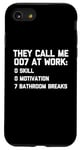 iPhone SE (2020) / 7 / 8 They Call Me 007 At Work Tshirt funny saying office job work Case