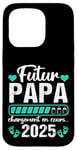 Coque pour iPhone 15 Pro Futur Papa 2025 Annonce Naissance 2025 Fête Des Pères Cadeau