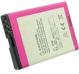 Yhteensopivuus  Nokia Asha 302, 3.6V (3.7V), 1100 mAh