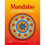 Målarbok Mandalas från 4 år 3st