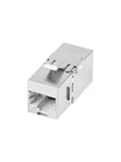 Lanberg feed-thru keystone connector RJ45->RJ45 FT