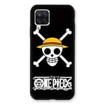 Cokitec Coque pour Samsung Galaxy A12 Manga One Piece Tete de Mort Multicolore