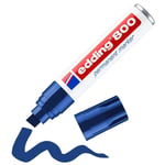 edding 800 permanent marker - blue - 1 pen - chisel tip 4-12 mm - for bold marki