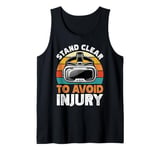 Virtual Reality Athlete Funny VR Gamer Console Headset Tank Top