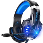 G9000 Stereo Gaming Headset for PS4, PC, Xbox One Controller, Noise Cancelling.