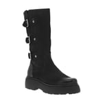 Bottes avec des boucles décoratives FEMME Mjus en cuir noires