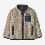 Patagonia Baby Retro-X Jkt Natural W/New Navy