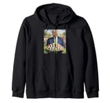 Trump Easter Egg Hunt Capitol Funny Easter Celebration Zip Hoodie