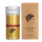 75g/Bottle Hair Wax Stick Long Last Natural Hairstyle Model Styling Broken BGS