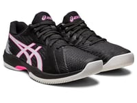 ASICS Homme Solution Swift FF Sneaker, Black/Sapphire, 44.5 EU