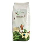 Puro Paquet de 1kg Café en grains - FairTrade bio DARK ROAST 100% Arabica