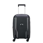 Valise Cabine Trolley Extensible Delsey Clavel 55 cm 43 L Noir