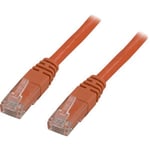 Deltaco Patch-kabel Cat6 1m Orange